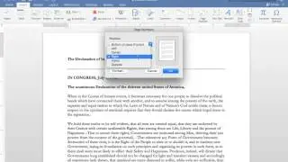 Inserting Page Numbers in Word 2016 for Mac