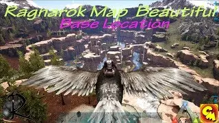 Ark Survival Evolve 5 Beautiful places to build on the Left Side Ragnarok Map