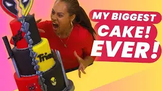 HUGE DEADPOOL & WOLVERINE CAKE!  (And Hugh Jackman liked it!!!) How to Cake It with Yolanda Gampp