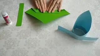 Оригами "Вертолет"
