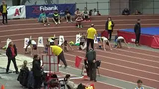 60m Women FINAL, National U16 Indoor Championships 2023, BUL
