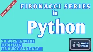 Fibonacci Series in Python