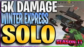 THIS is the BEST loadout for Winter Express in Season 11 (17 Kills, 5K Damage, SOLO, Pathfinder)