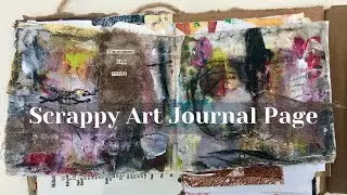 ART JOURNAL PAGE - SCRAPPY JOURNAL 