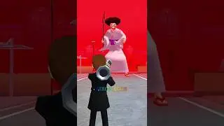 yuta lawan monster zombie 😱⁉️ #sakuraschoolsimulator #shorts #sakura