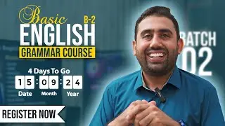 Get Registration | Basic English Grammar Course Batch 02