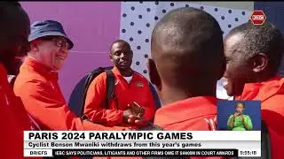 Paris 2024 Paralympic Games I Cyclist Benson Mwaniki withdraws after suffering fractured shoulder