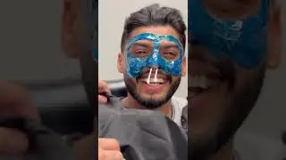 Wax reaction #waxingexpert #reaction #funny #barber #wax #funny #skincare #balayage #hairwax #fun