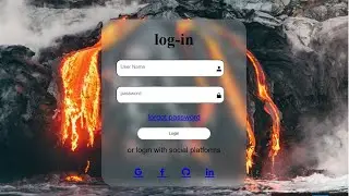 Modern Glass Login Form UI | HTML & CSS Tutorial for Beginners/@Code-step21