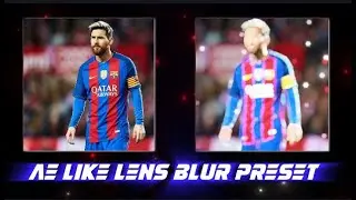 AE Inspired Lens Blur Effect XML❤️ | No Password🔗🔐 | Free To Use On Alight Motion😍