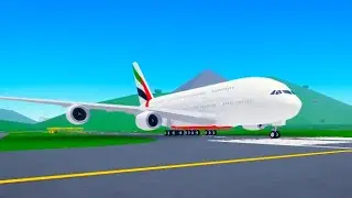 ROBLOX | САМОЛЕТ А380 EMIRATES В PTFS | CYPRUS - ORENJI | 