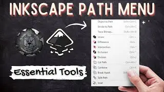 INKSCAPE PATH MENU (ESSENTIAL TOOLS)