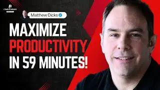 17 Years of PRODUCTIVITY Tips in 59 Minutes (4K) | Matthew Dicks | CP 07