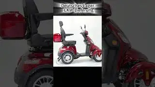 XL-4L-Elektromobil-Mobilitätsroller mit 4 Rädern-Seniorenmobil-Kapitänssitz