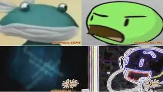 Sixth 4 rounds of the Third Rayman VideoPad Tennis played at once