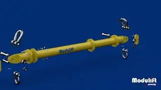 Assembly of a Modulift Spreader Beam Animation Video