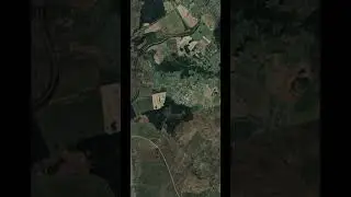 Летящий самолет на картах Гугл ✈️ 