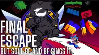 Final Escape But It's Soul BF VS BF | FNF Sonic. EXE Cover