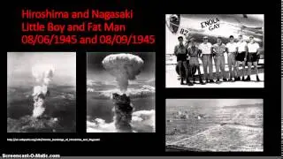 War and Violent Conflict, WMD (Part 1)
