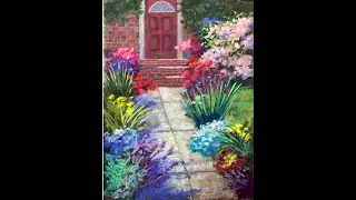 Garden Path Pastel Demo Part 2