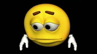Sad Emoji 3D 4K HD mem