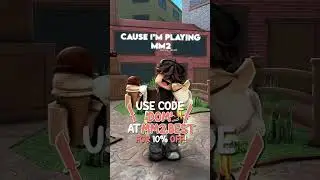 I'm playing late.... cuz I'm playing mm2😱 #robloxedit #shorts #mm2