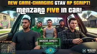 The Ultimate 5-Seater In Car Script for FiveM GTA 5 RP!