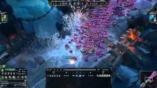 LoL UNSTOPPABLE Minion Wave+Insane Shield Stack