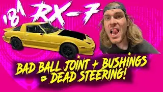 Bad Ball Joints and Missing Bushings! // 1981 Mazda Rx7