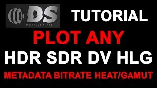 DoVi_Scripts Tutorial: Plot Any HDR10 Dolby Vision HDR10plus HLG file  HEAT/GAMUT Map