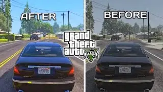 BEST Low End PC Graphics Mod For GTA 5 - 2024 | Visual V Graphics Mod