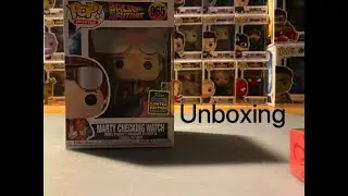 Funko Pop Marty Checking Watch Sdcc 2020 Unboxing