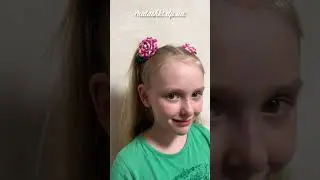 Связанная крючком заколка для волос в форме очаровательных розочек. Crocheted hair clip