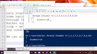 POWERSHELL - LEARN ForEach LOOPS