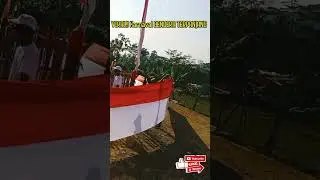 VIRALL, karnaval bendera terpanjang#shorts
