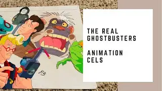 The Real Ghostbusters Animation Cels from Animation Legends