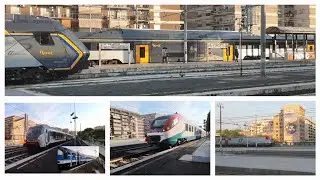 Regionali Rock e Jazz, Intercity e Merci con la nuova e494 045 a Roma Tuscolana