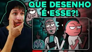 (ESSE DESENHO É BOM?) REAGINDO A 10 MINUTOS DE MITAGENS EM RICK AND MORTY