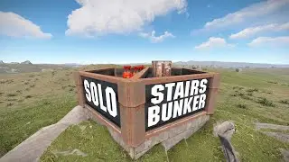 STAIRS BUNKER for SOLO | Rust Base Design 2023