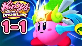 Kirby's Return to Dream Land - Level 1 Stage 1