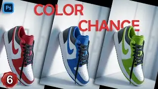 Change Product Color | Hue/ Saturation Adjustment | Photoshop Masterclass