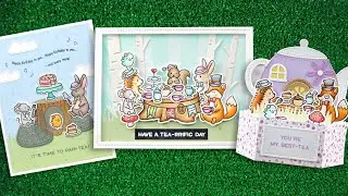 Intro to Tea-rrific Day and Tea-rrific Day Add-On + 3 cards from start to finish