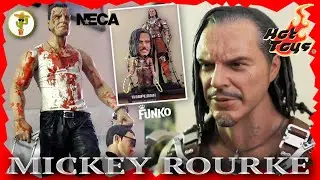 Hot Toys Whiplash Unboxing / NECA Marv Figures - Mickey Rourke (Iron Man 2 / Sin City)