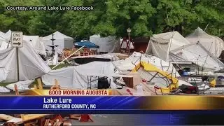 Lake Lure Damage