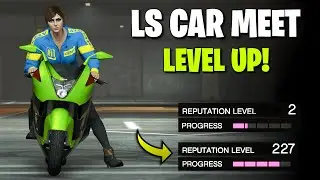 How to RANK UP LS CAR MEET Reputation in 2025 | AFK method Included | GTA Online