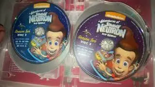 My DVD of the adventures of Jimmy neutron boy, genius, the complete series ￼