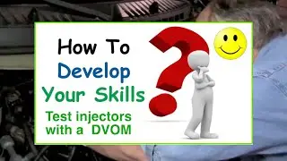 Testing Injectoros with a DVOM