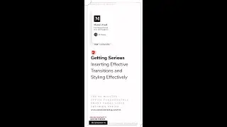 Inserting Transitions in your slides