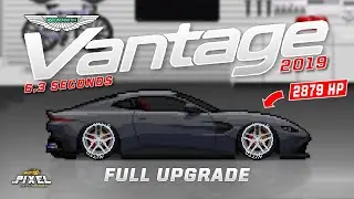 PIXEL CAR RACER - ASTON MARTIN VANTAGE 2019 TUNE  *2879 HP*