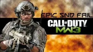 MW3: Worst fail ever in SnD (Funny MW3 Moment)